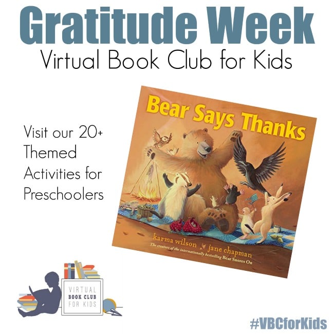 gratitude-week-for-vbc-logo - The Educators' Spin On It Gratitude Week for the Virtual Book Club for Kids