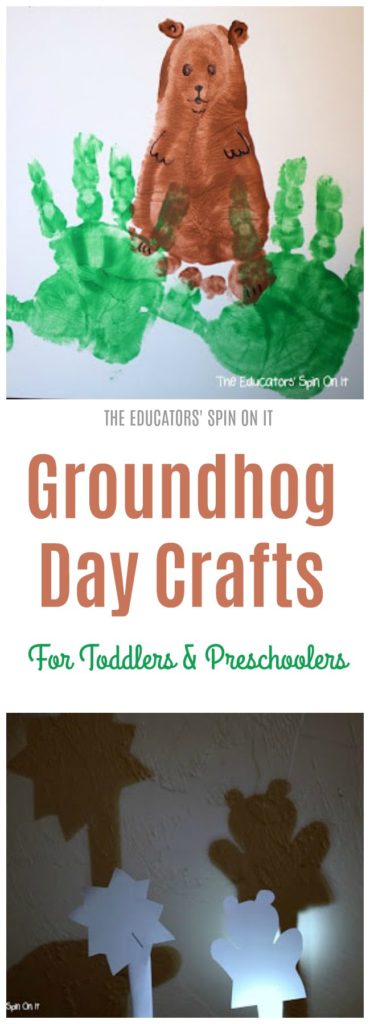 Groundhog Day Crafts for toddlers and Preschoolers - The Educators' Spin On It Groundhog Day Crafts for toddlers and Preschoolers