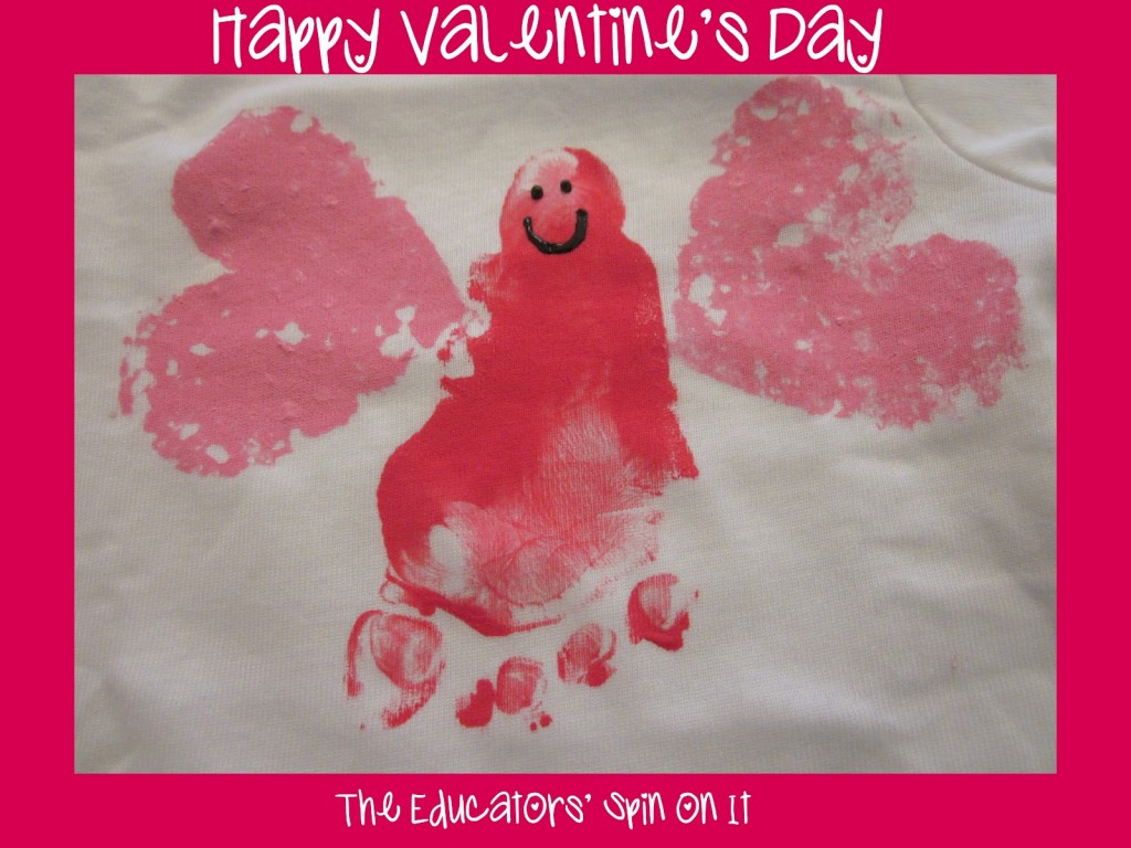happy+valentines+day+footprint.jpg - The Educators' Spin On It Valentine's Day Craft for Babies and Toddlers with Footprint