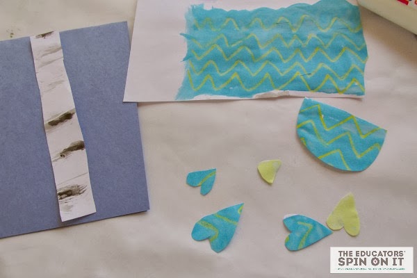 Heart Pieces for Winter Bird from The Educators' Spin On It - The Educators' Spin On It Heart Pieces for Winter Bird from The Educators' Spin On It