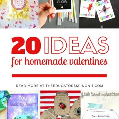 20 Adorable Homemade Valentines for Classmates