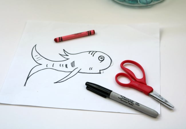 how-to-draw-fish-from-the-cat-in-the-hat-by-dr-seuss - The Educators' Spin On It hand drawn fish from The Cat in the Hat Book