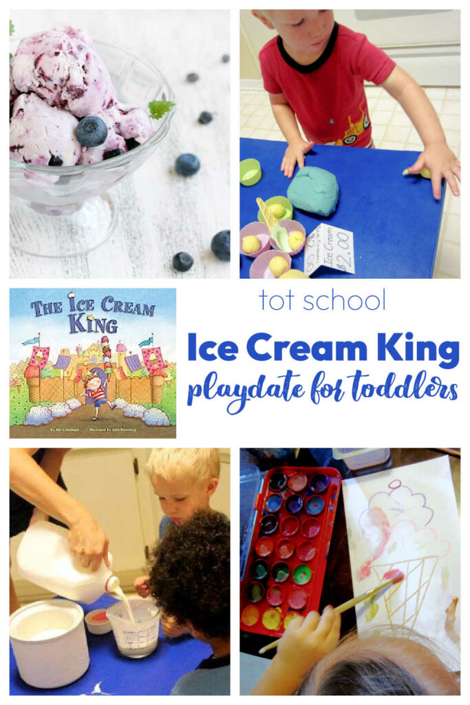 ice-cream-activities-for-toddlers- - The Educators' Spin On It Ice Cream Activities for Toddlers. Host your own Ice Cream King Playdate with friends with this fun and tasty activities.