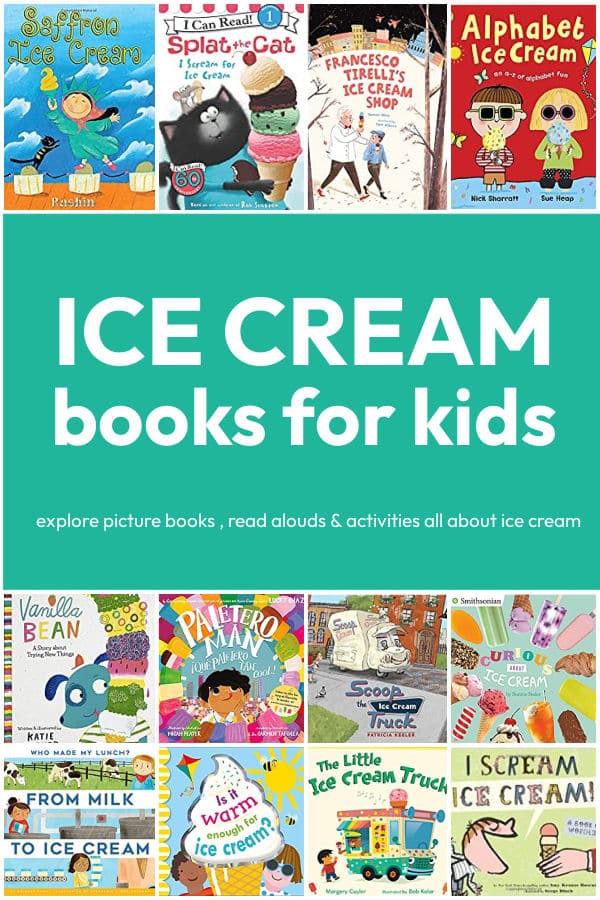 ice-cream-books-for-kids - The Educators' Spin On It The best collection of Ice Cream Books for Kids. Includes read alouds and activities too all about ice cream.