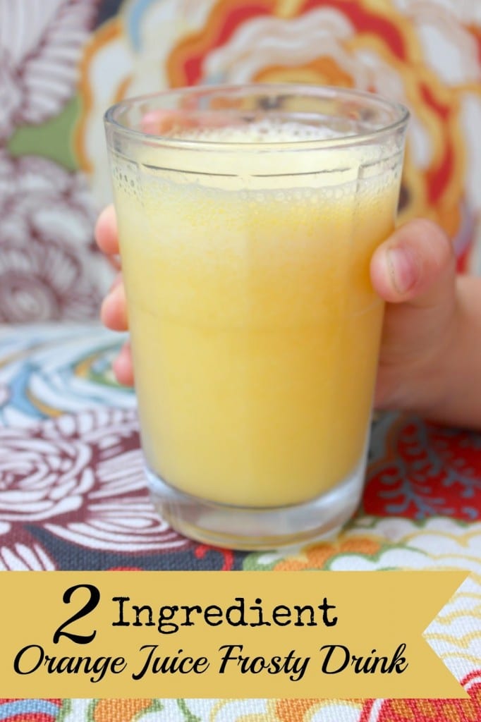 IMG_2196.jpg - The Educators' Spin On It Orange Juice Frosty Drink with 2 ingredients