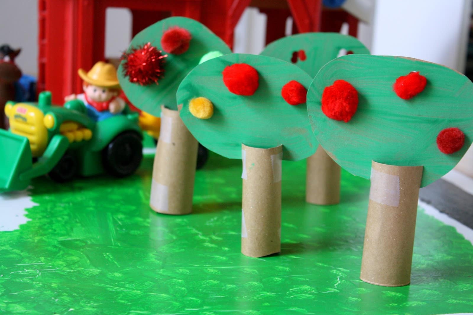 Apple Tree Orchard Preschool Craft