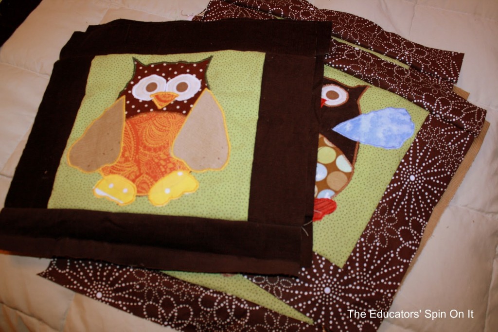 IMG_8812.JPG - The Educators' Spin On It Design Patterns for Owl Quilt
