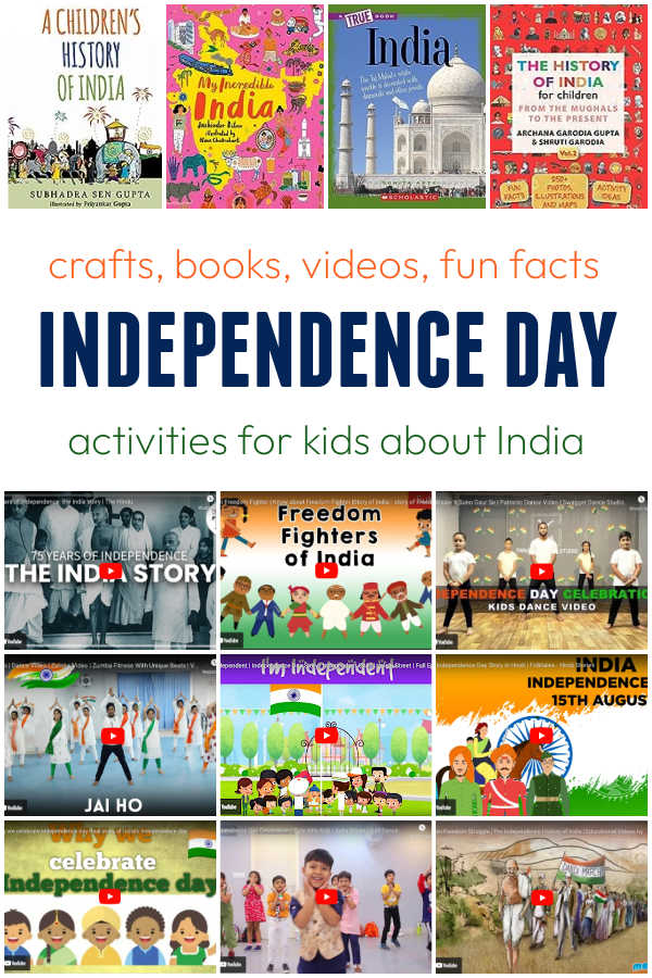 independence-day-activities-for-kids-about-India 1 - The Educators' Spin On It Independence Day Videos, Books, Crafts and Fun Facts for Kids to learn all about India.
