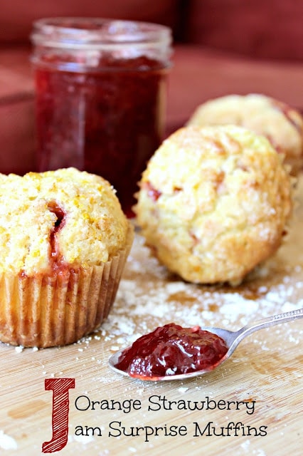 Jam%2Bmuffins.jpg - The Educators' Spin On It Orange Strawberry Jam Muffin Recipe