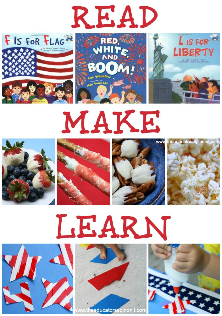 July+4th.jpg - The Educators' Spin On It July 4th Activity Ideas to Make, Learn and Read