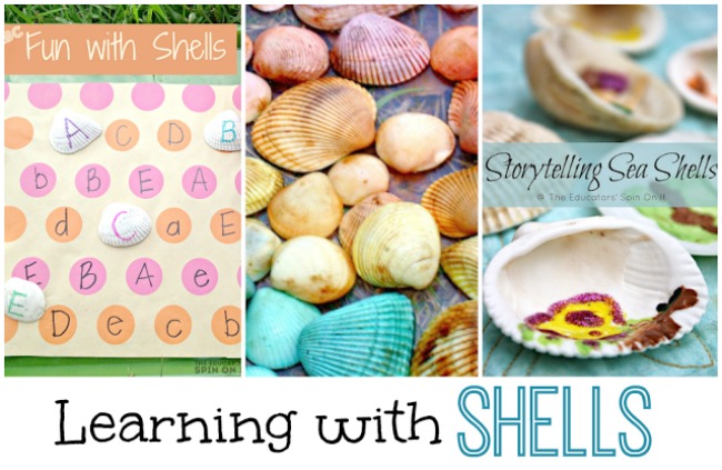 learning-with-shells-for-kids - The Educators' Spin On It Learning with Shells for Kids