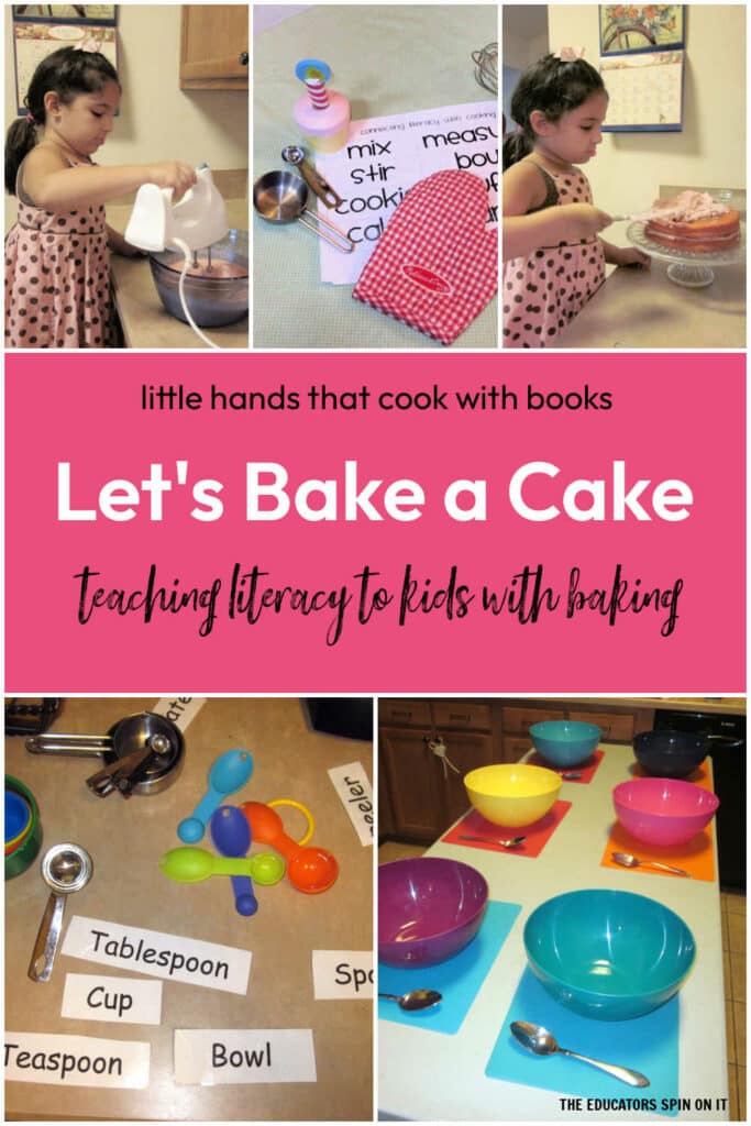 lets-bake-a-cake - The Educators' Spin On It Let's Bake a Cake! A little hands that cook with books lesson for kids.