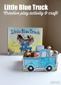 little-blue-truck-creative-play-activity-and-craft - The Educators' Spin On It Little Blue Truck Creative Play Idea and Craft