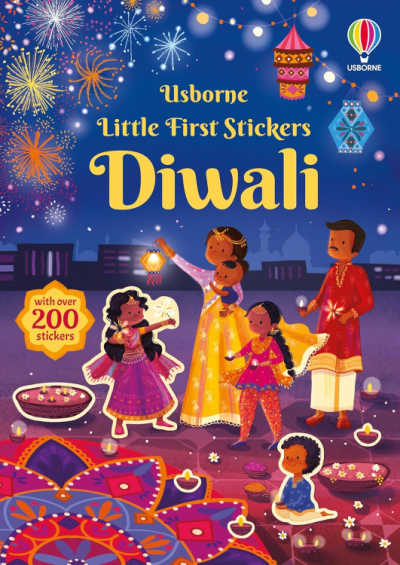 Little First Stickers Diwali - The Educators' Spin On It Usborne Little First Stickers Diwali