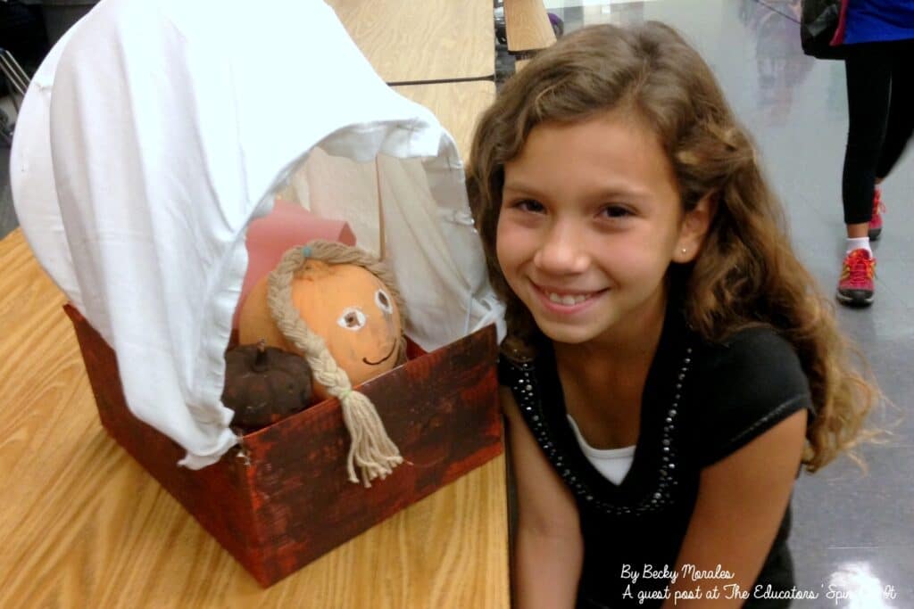 Little House On the Praire Pumpkin - The Educators' Spin On It