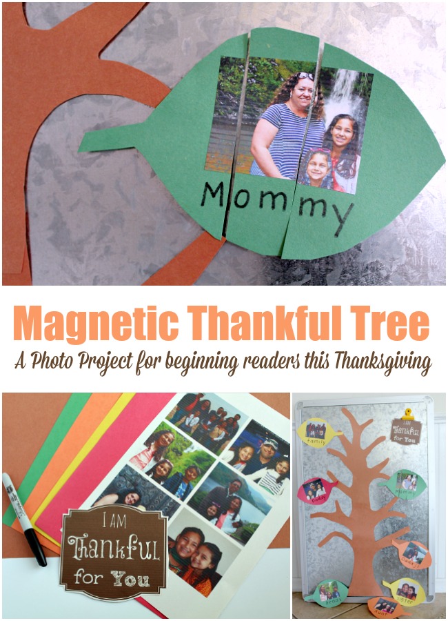 magnetic-thankful-tree-a-photo-project-for-beginning-readers-this-thanksgiving - The Educators' Spin On It magnetic Thankful Tree a photo project for beginning readers this Thanksgiving