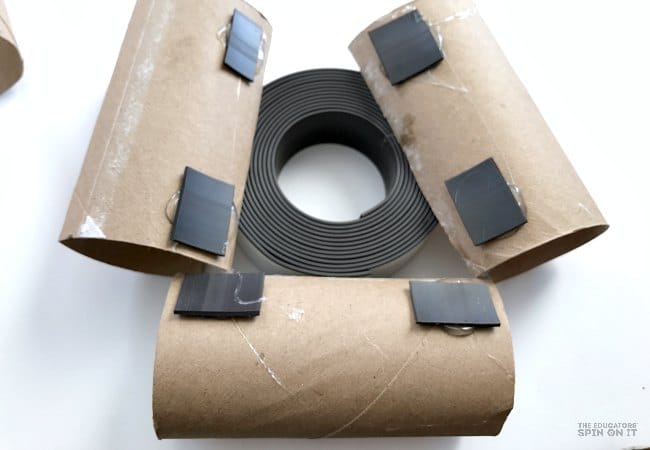 Magnetic Tube STEM Game for Preschoolers - The Educators' Spin On It Magnetic Tube STEM Game for Preschoolers