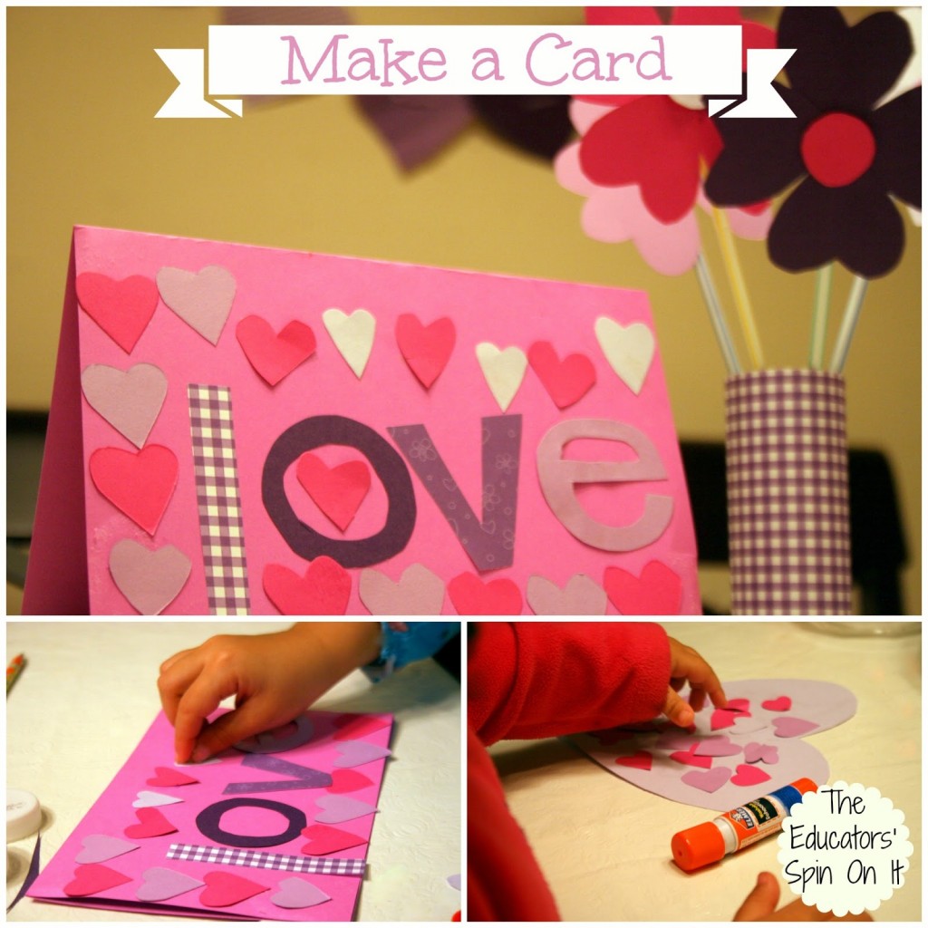 Make+a+Card.jpg - The Educators' Spin On It Making a Homemade Card with Hearts for Valentines Day