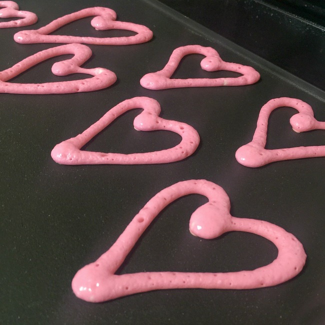 Making Heart Shaped Pancakes for Valentines Day - The Educators' Spin On It Making heart shaped pancakes for valentines day