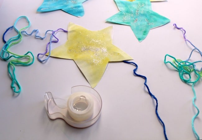 making-star-garland-wall-hanging-for-kids - The Educators' Spin On It Making a Star Garland wall hanging for Kids