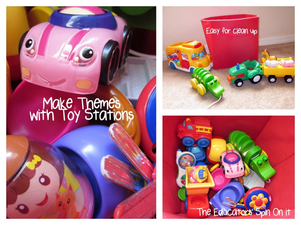 Making%2Bthemes%2Bcollage.jpg - The Educators' Spin On It Tips for Storing Toys for Kids by Themes