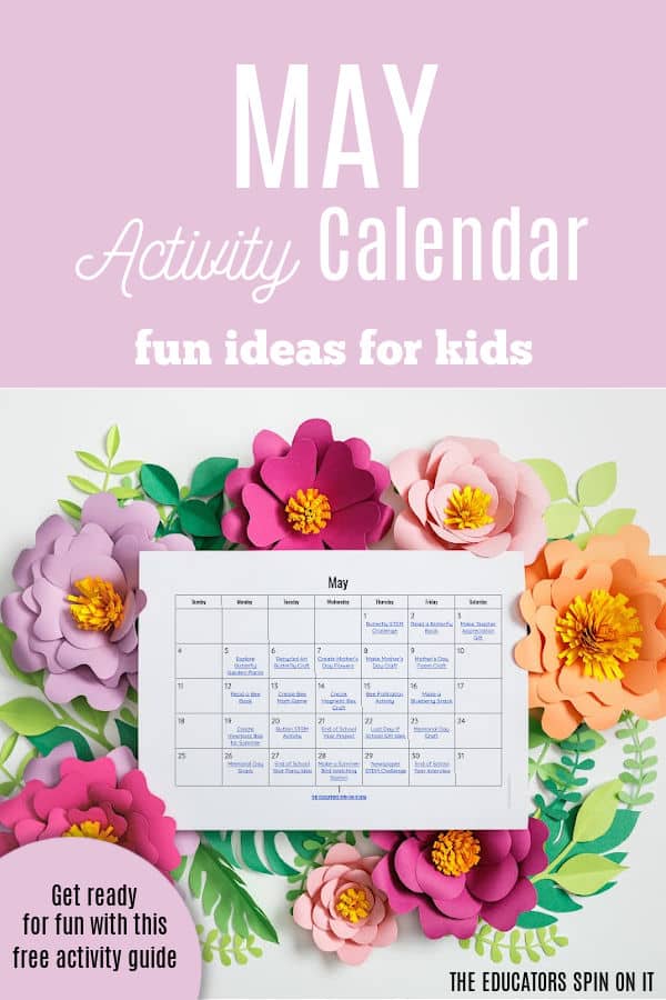May Activity Calendar 2025