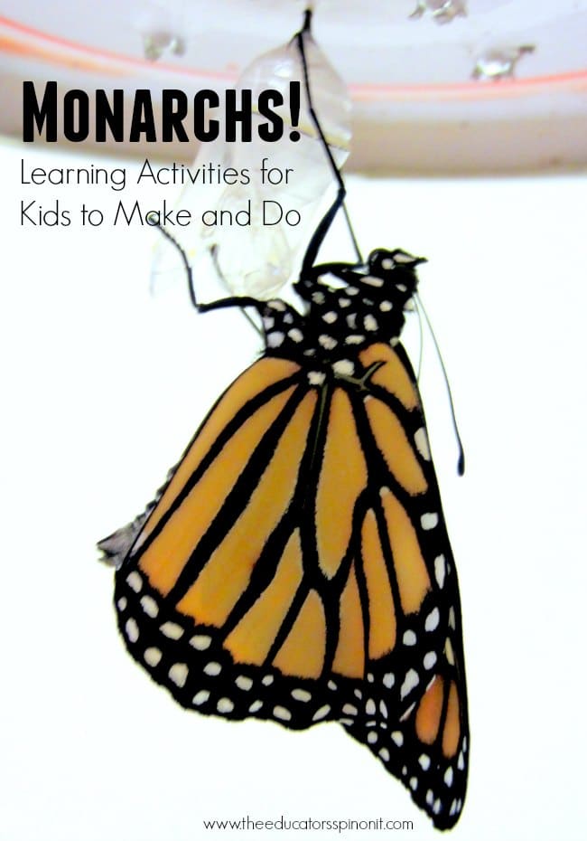 Monarch - The Educators' Spin On It Monarch Butterfly learning activities for Kids