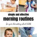 How to set up effective morning routines for elementary school kids