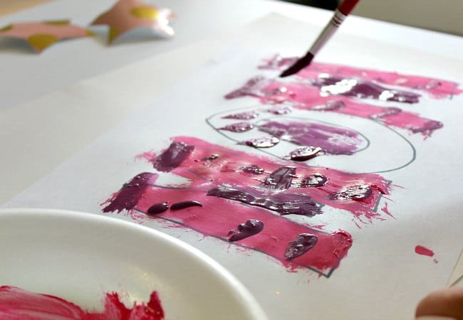 Mother's Day Project with Star Shaped Stamps - The Educators' Spin On It Mother's Day Project with Star Shaped Stamps