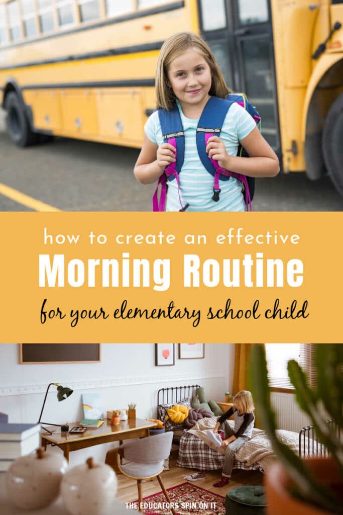 morning-routine-for-elementary-school - The Educators' Spin On It Creating Effective Morning Routine for Elementary School Kids