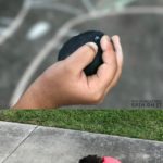 Movement Game for Fall with Leaves and Sidewalk Chalk