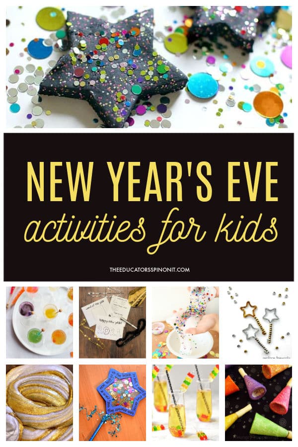 new-years-eve-activities-for-kids - The Educators' Spin On It new years eve activities for Kids