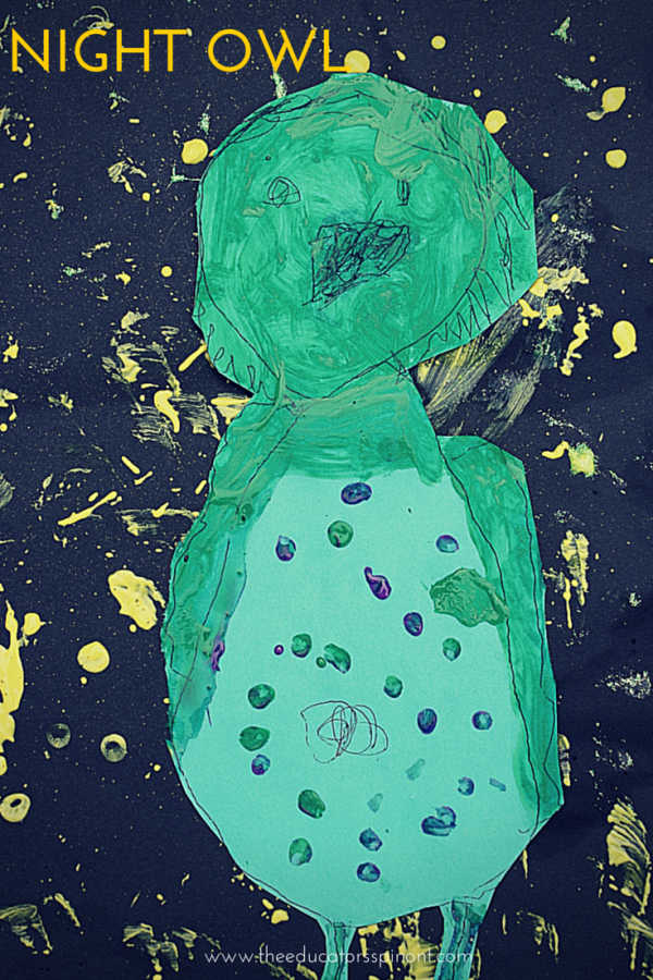Night Owl - The Educators' Spin On It Night Owl Art Projects for Kids