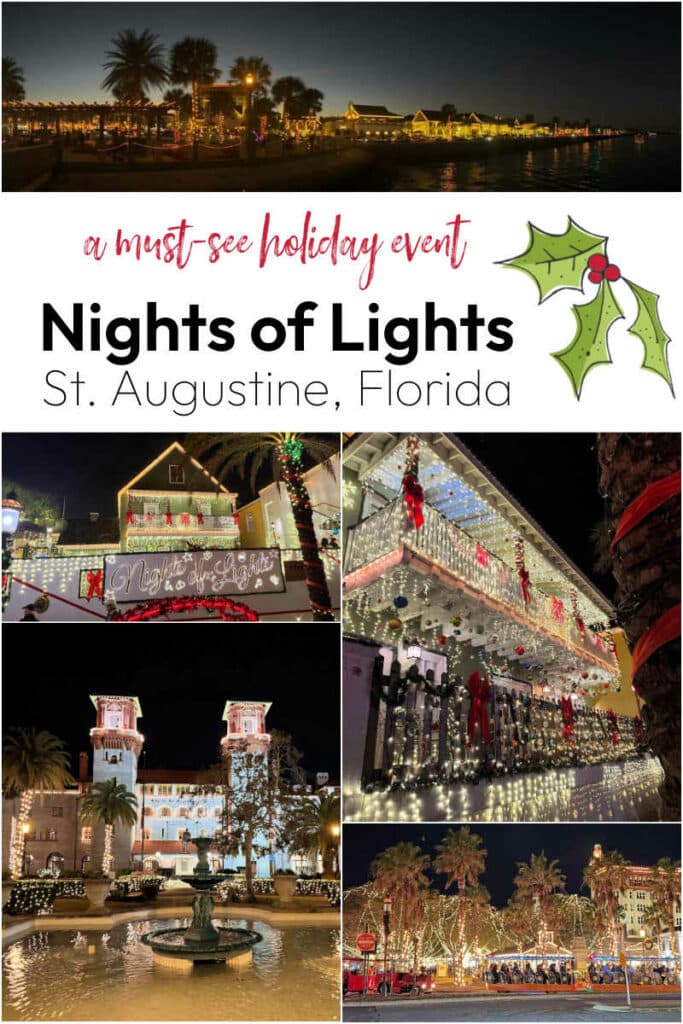 nights-of-lights - The Educators' Spin On It Nights of Lights St. Augustine, Florida with award winning light displays throughout historic district