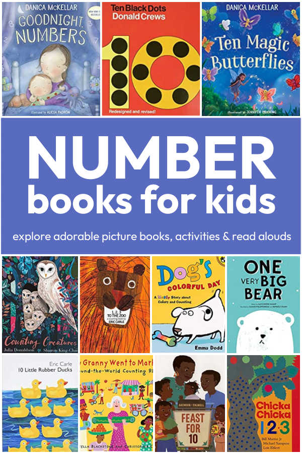 number-books-for-kindergarten-preschool-copy - The Educators' Spin On It Number Books for Kindergarten and Preschool