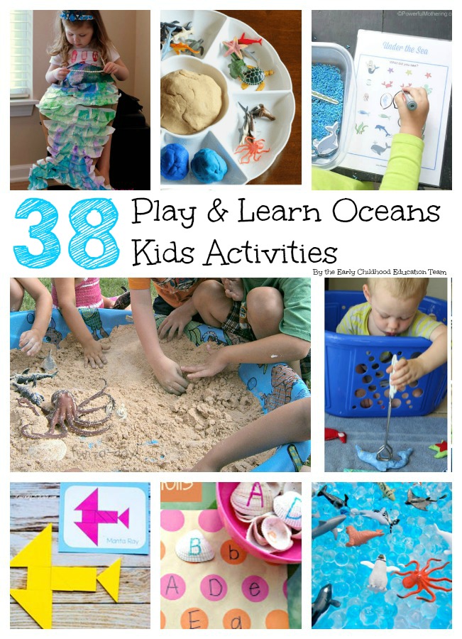 Ocean Activities for Kids - The Educators' Spin On It Play and Learn Oceans: 38 Activities for Kids