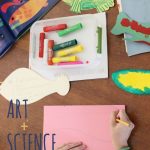 Open Ended Art and Science Fish Project : An easy lesson for kids to learn parts of the fish (like the lateral line and dorsal fin) and get creative with cutting and paint.