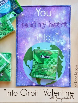orbit%2Bvalentine.jpg - The Educators' Spin On It Space themed valentines with printable saying "You send my heart into orbit"