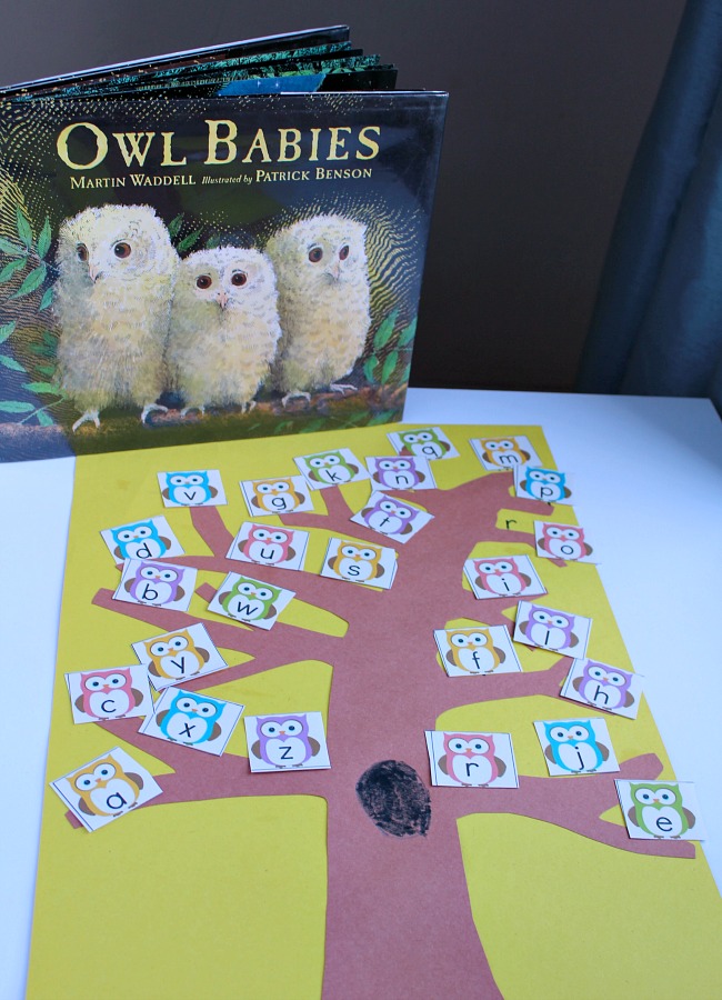 owl-babies-alphabet-game - The Educators' Spin On It Owl Babies Alphabet Game