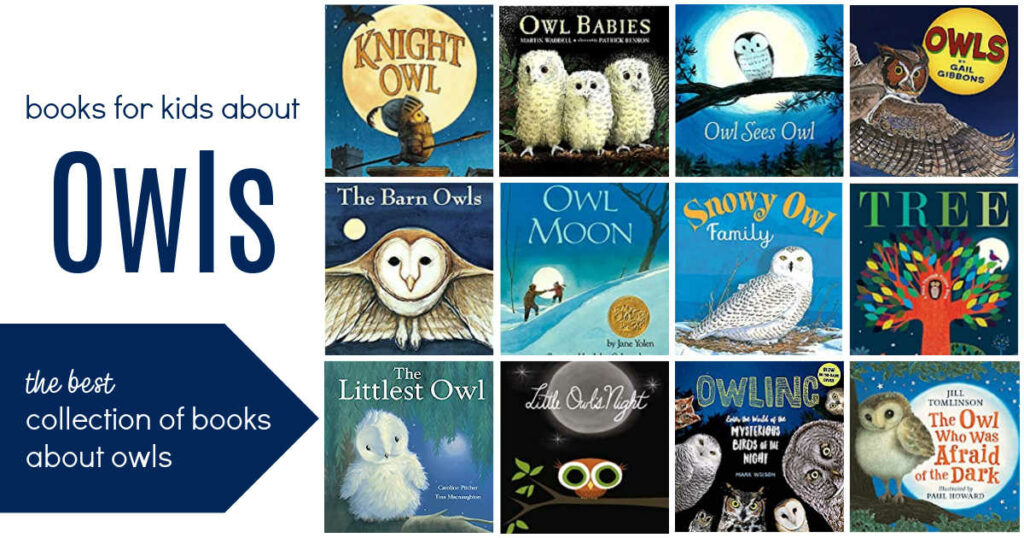 owl-books-for-kids-fb - The Educators' Spin On It Owl Books for Kids! The ultimate collection of books about owls for kids of all ages.