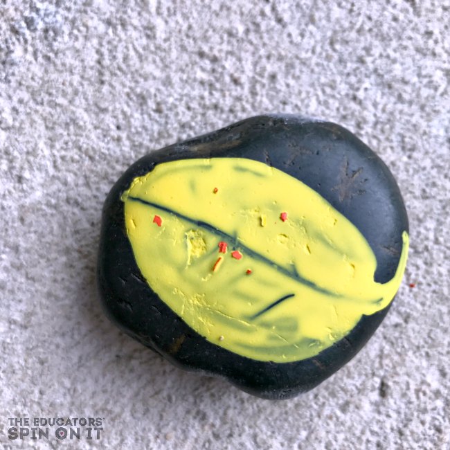 Painted Leaf Rock for Kids - The Educators' Spin On It Painted Leaf Rock for Kids