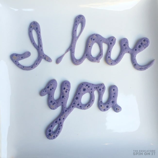 Pancake Love Messages - The Educators' Spin On It Pancake Love Messages for a loved one