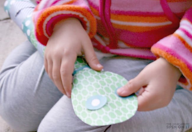 Paper Snake Craft inspired by the book Mouse Count