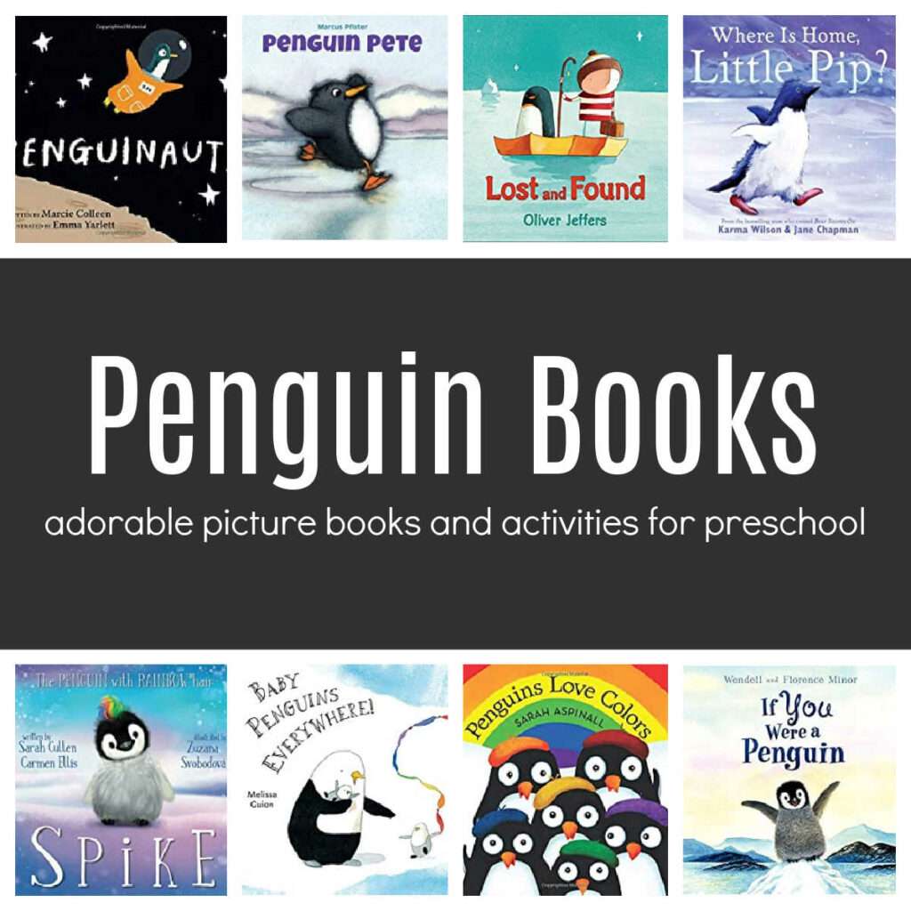 penguin-books-and-activities-for-preschoolers - The Educators' Spin On It Penguin books and activities for kids