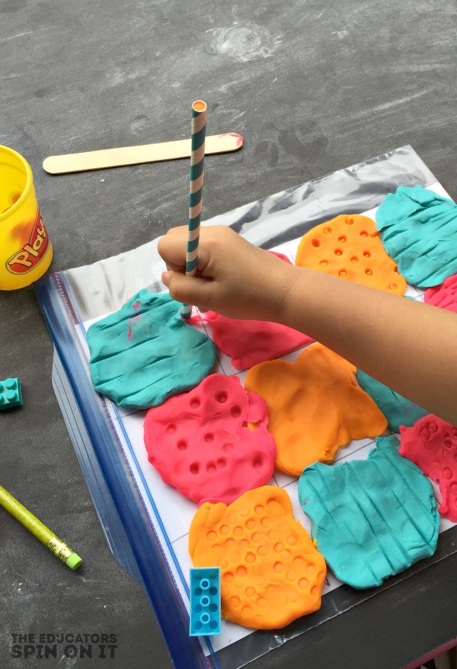 playdough-sensory-activity-for-the-book-llama-llama-red-pajama - The Educators' Spin On It Playdough sensory activity for the book Llama Llama Red Pajama