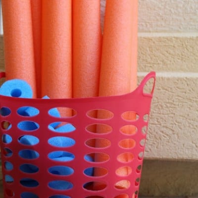 Build a Base Ten Math Game with Pool Noodles
