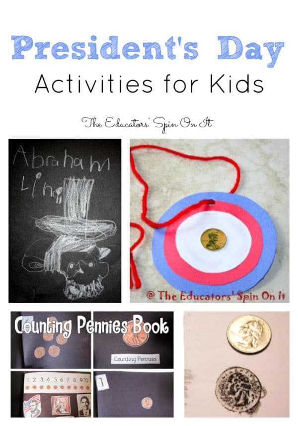 President's Day Activities for Kids - The Educators' Spin On It President's Day Activities for Kids