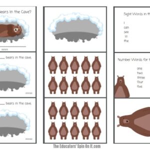 Printable Bear Counting Activity #eduspin #printable #math #preschool