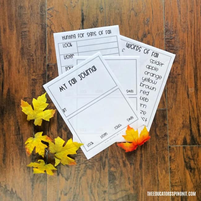 printable-fall-journal - The Educators' Spin On It Printable Fall Journal for Kids