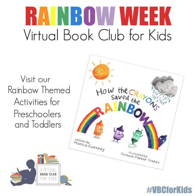 Rainbow Themed Activities for Preschoolers and Toddlers from Virtual Book Club for Kids - The Educators' Spin On It Rainbow Themed Activities for Preschoolers and Toddlers from Virtual Book Club for Kids
